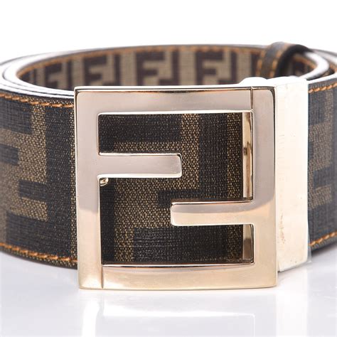 fendi mens zucca ff-buckle belt|fendi zucca wallet for sale.